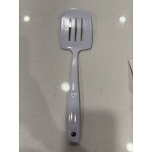 Good Cook Melamine Ware Vintage‎ Wide 3 Slotted Spatula Turner JP-624 White 12"